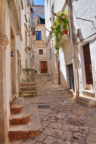 Vicolo. Putignano. Puglia. Italia . — Foto Stock