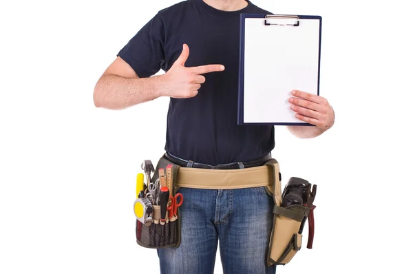 Blue collar worker. — Stock Photo, Image