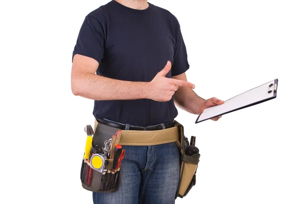 Blue collar worker. — Stock Photo, Image