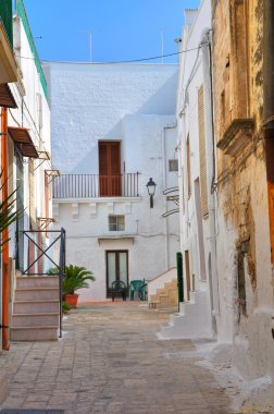 alleyway. Mesagne. Puglia. İtalya.