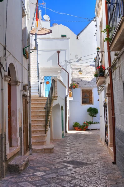 Alleyway. Noci. Puglia. Italy. — Stock Photo, Image