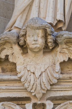 Duomo Kilisesi. Lecce. Puglia. İtalya.