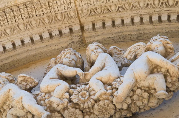 Église de Saint-Ange. Lecce. Pouilles. Italie . — Photo