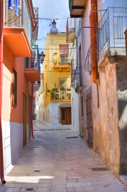 alleyway. Ischitella. Puglia. İtalya.