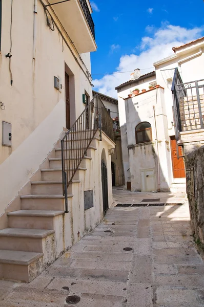 Alleyway. Ischitella. Puglia. İtalya. — Stok fotoğraf