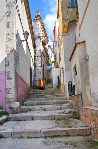 Gasse. Ischitella. Apulien. Italien. — Stockfoto