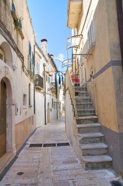 alleyway. Ischitella. Puglia. İtalya.