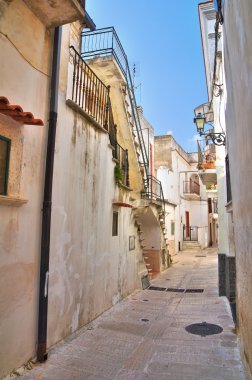 alleyway. Ischitella. Puglia. İtalya.