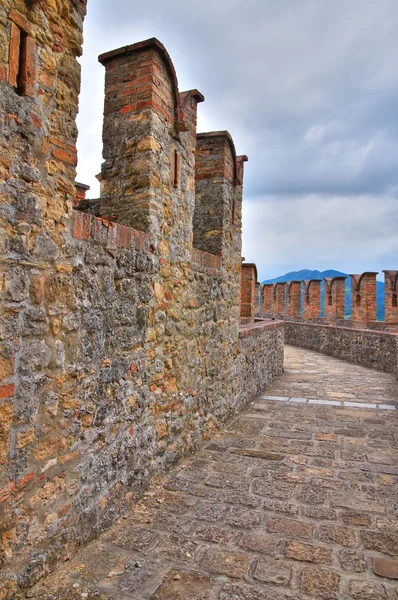 Burg von Vigoleno. Emilia-Romagna. Italien. — Stockfoto
