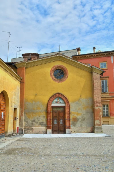 St. maria in cortina kerk. Piacenza. Emilia-Romagna. Italië. — Stockfoto