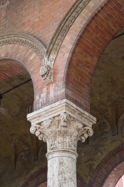 Belediye Binası. Piacenza. Emilia-Romagna. İtalya.