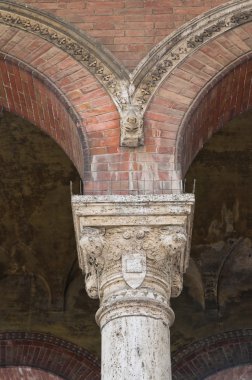 Belediye Binası. Piacenza. Emilia-Romagna. İtalya.