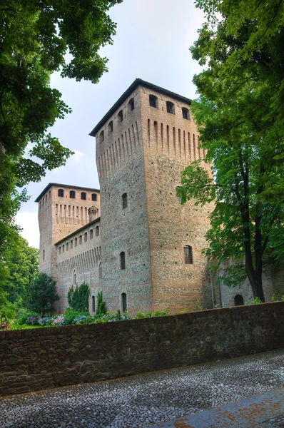 Zamek castelguelfo. Noceto. Emilia-Romania. Włochy. — Zdjęcie stockowe