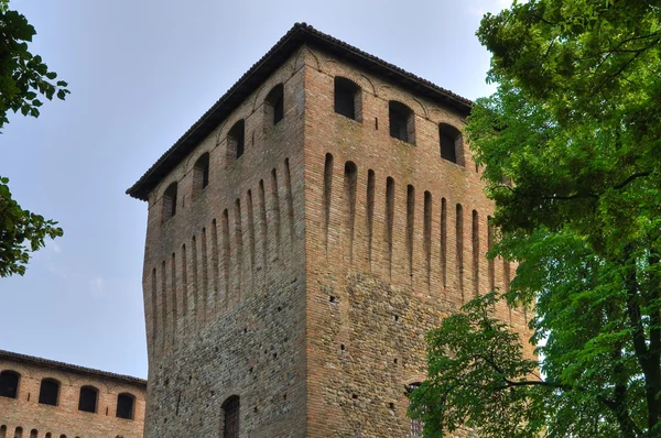 Castillo de Castelguelfo. Noceto. Emilia-Romaña. Italia . — Foto de Stock