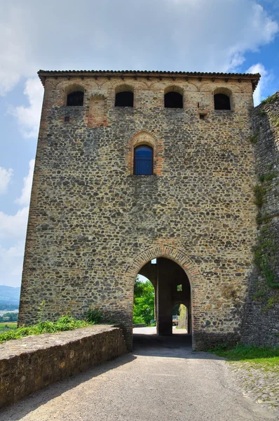 Torrechiara Kalesi. Emilia-Romagna. İtalya. — Stok fotoğraf