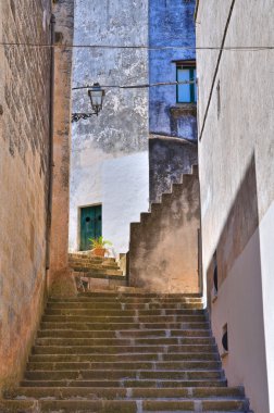 alleyway. Specchia. Puglia. İtalya.