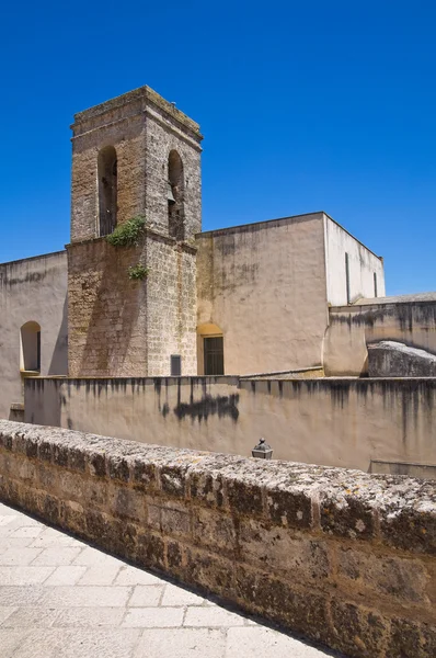Iglesia de Francescani Neri. Specchia. Puglia. Italia . —  Fotos de Stock