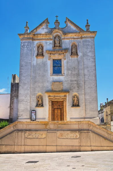 Assunta-kyrkan. Specchia. Puglia. Italien. — Stockfoto