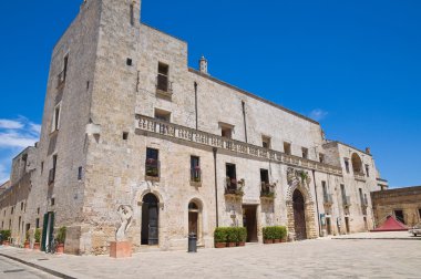 risolo Sarayı. Specchia. Puglia. İtalya.
