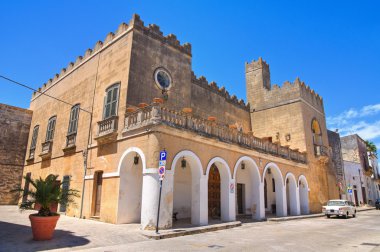 Ripa Sarayı. Specchia. Puglia. İtalya.