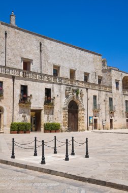 risolo Sarayı. Specchia. Puglia. İtalya.