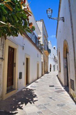 alleyway. Specchia. Puglia. İtalya.