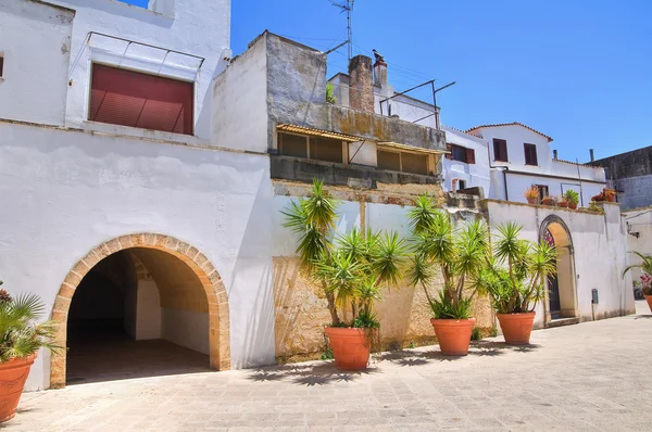 Gränd. Specchia. Puglia. Italien. — Stockfoto