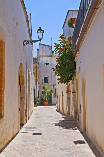 Alleyway. Specchia. Puglia. Italy. — Stock Photo, Image