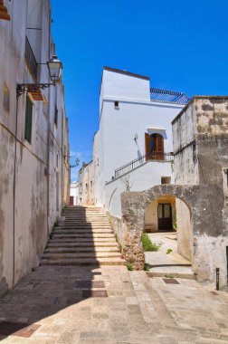 alleyway. Specchia. Puglia. İtalya.