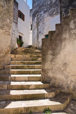 alleyway. Specchia. Puglia. İtalya.