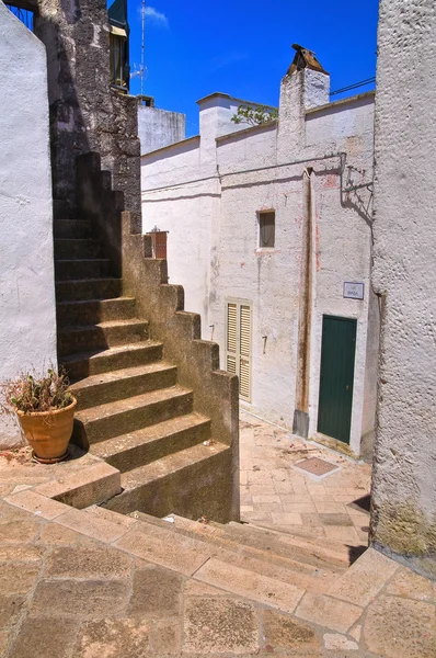 Σοκάκι. specchia. Puglia. Ιταλία. — Φωτογραφία Αρχείου