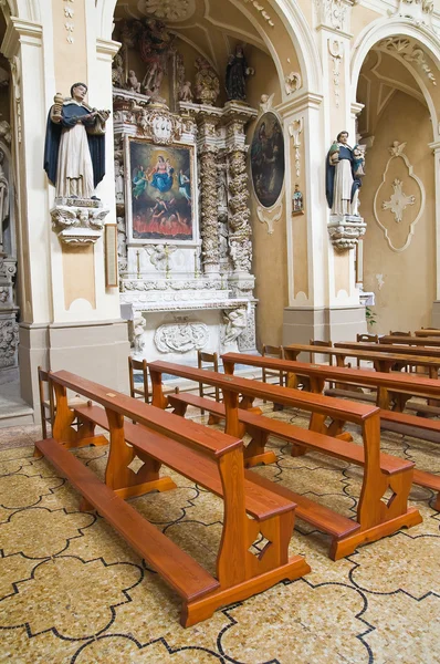 Kerk van st. domenico. Tricase. Puglia. Italië. — Stockfoto