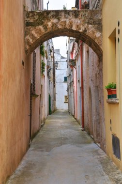 alleyway. tricase. Puglia. İtalya.