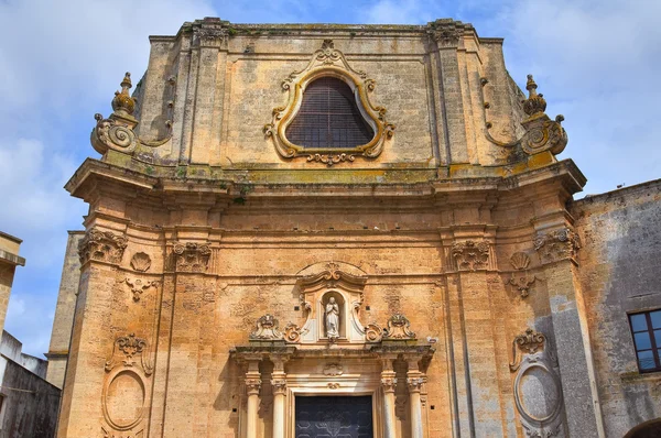 De moederkerk. Tricase. Puglia. Italië. — Stockfoto