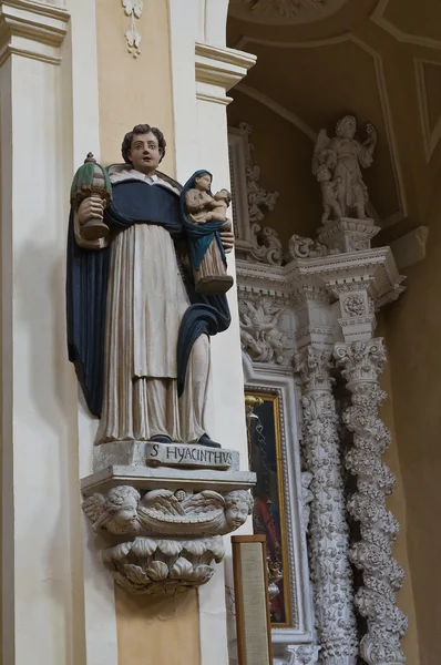 Curch of St. Domenico. Tricase. Puglia. Itália . — Fotografia de Stock