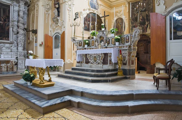 Kirche des hl. Domenico. Dreiklang. Apulien. Italien. — Stockfoto