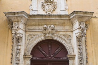Caputo Sarayı. tricase. Puglia. İtalya.