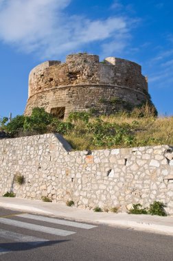 omomorto kulesi. Santa maria di leuca. Puglia. İtalya.