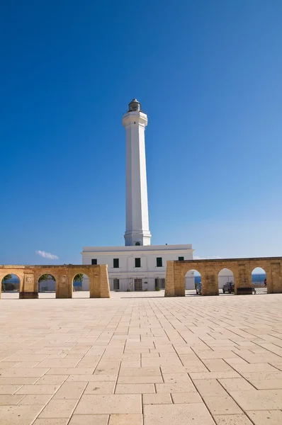 Santa maria di Leuca sığınak. Puglia. İtalya. — Stok fotoğraf