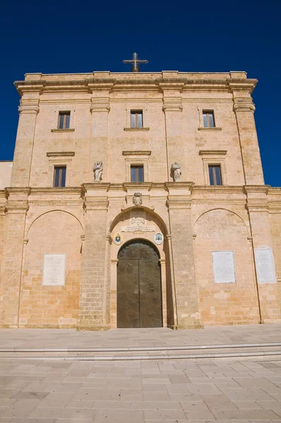 Santuário de Santa Maria di Leuca. Puglia. Itália . — Fotografia de Stock