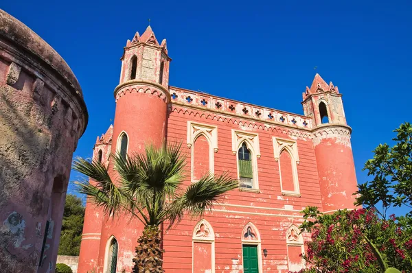 Villa Mellacqua. Santa Maria di Leuca. Puglia. Italia . — Foto Stock