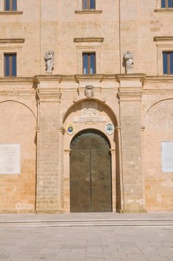 santa maria di Leuca sığınak. Puglia. İtalya.
