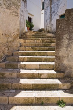 alleyway. Specchia. Puglia. İtalya.