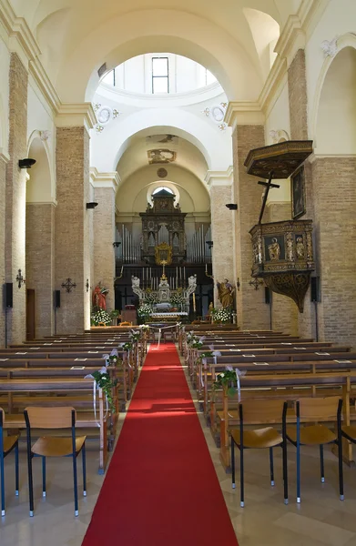 Mother Church of Pisticci. Basilicata. Italy. — Stock Photo, Image