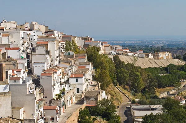 Panoramic view of Pisticci. Basilicata. Italy. — Stock Photo, Image