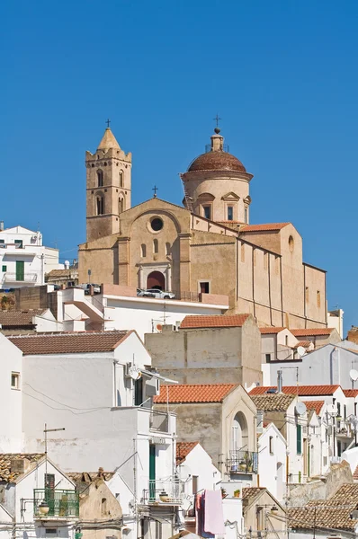 Vista panorâmica de Pisticci. Basilicata. Itália . — Fotografia de Stock