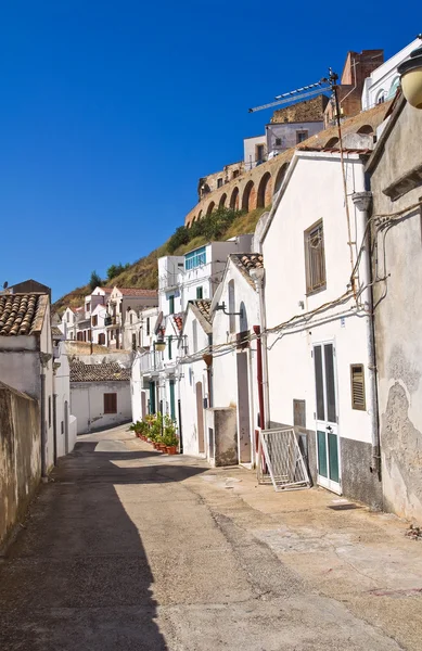 Steegje. Pisticci. Basilicata. Italië. — Stockfoto