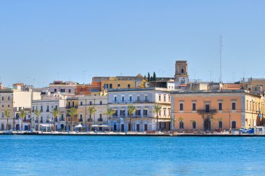 brindisi panoramik manzaralı. Puglia. İtalya.