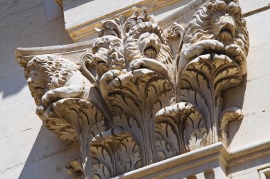 Duomo Kilisesi. Lecce. Puglia. İtalya.
