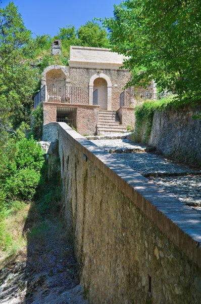 Fortilizio dei molini. spoleto. Umbrien. Italien. — Stockfoto